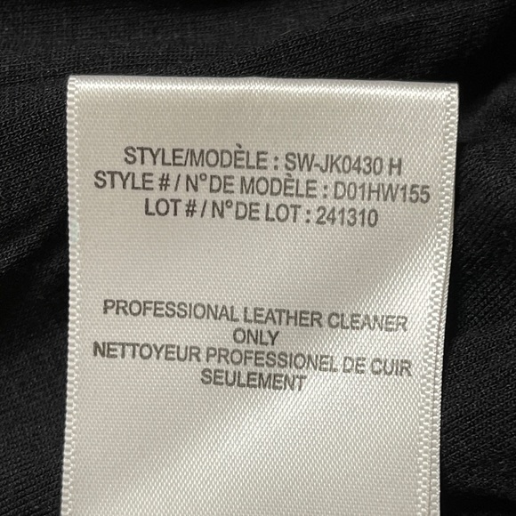 Helmut Lang Lamb Leather Size P Biker Jacket - Picture 9 of 15